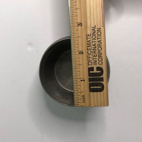 pewter selandia norway art deco design sugar salt and pepper shakers classic mod - Picture 10 of 15